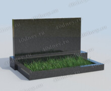 Надгробие на могилу П030 простой прямой формы