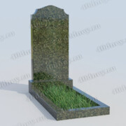 Памятник на могилу П062 из Масловского гранита