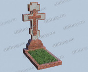Крест из гранита П132, материал: Сюскюянсаари