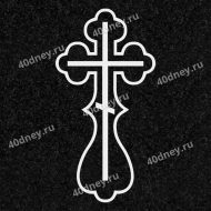 Крест фигурный для гравировки №Д024