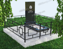 Оформление могилы ОФ09