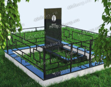 Оформление могилы ОФ11