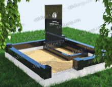 Оформление могилы ОФ12