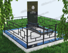 Оформление могилы ОФ17