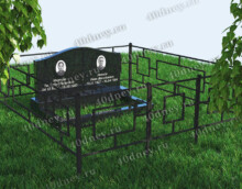 Оформление могилы ОФ50