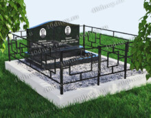 Оформление могилы ОФ55