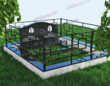 Оформление могилы ОФ58