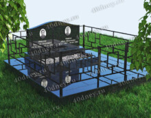 Оформление могилы ОФ80